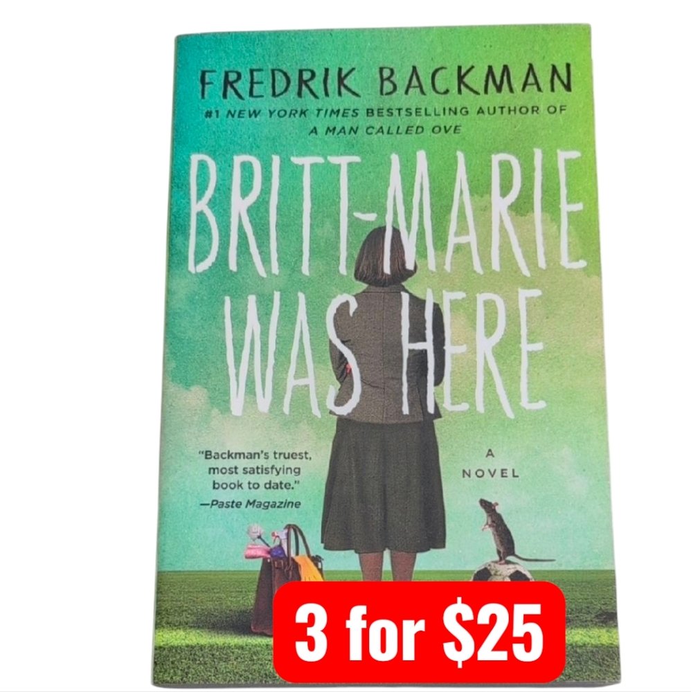 Britt-Marie Was Here by Fredrik Backman Paperback